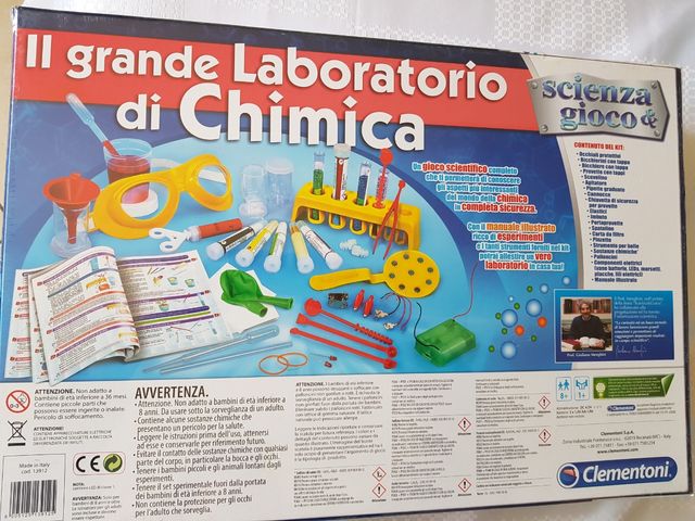 Il grande laboratorio di chimica. Clementoni
