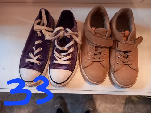 zapatillas converse num 33