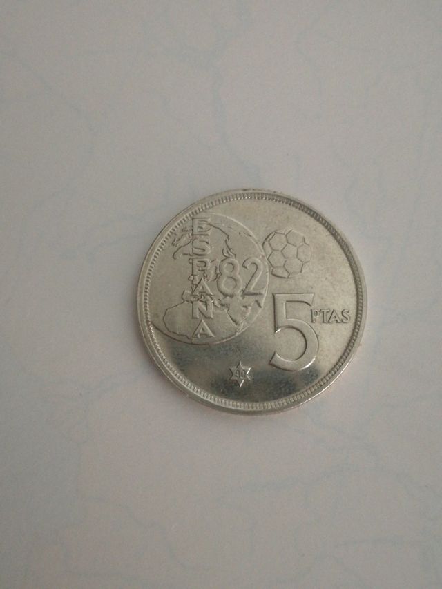 Pesetas conmemoración mundial 