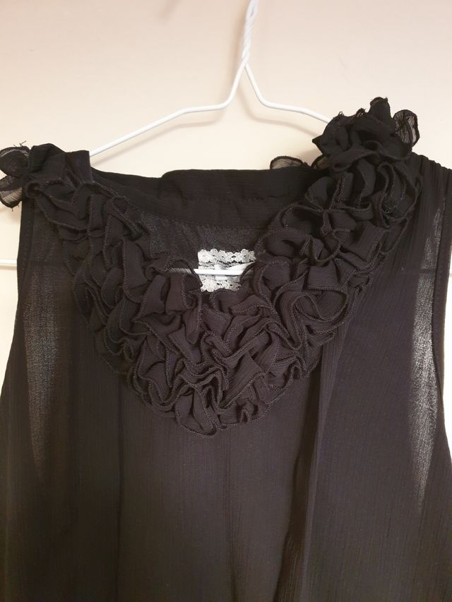 Blusón_ vestido negro