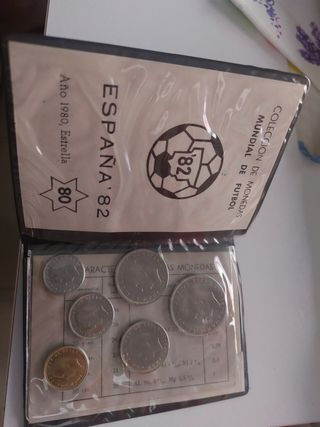 monedas mundial España 82(escucho ofertas)