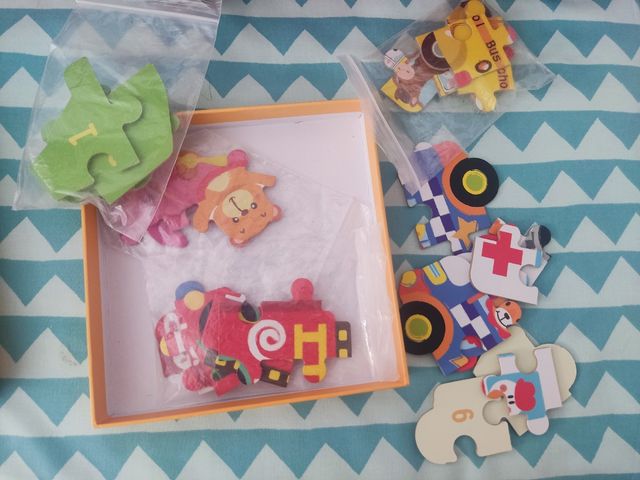 Puzzle de vehículos