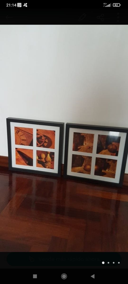 Dos cuadros decorativos 