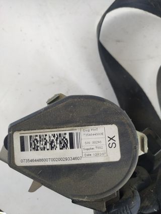 7354644860E cinturón seguridad trasero izq Fiat 