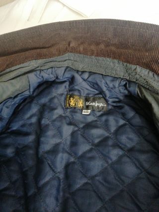 Parka azul de hombre. 