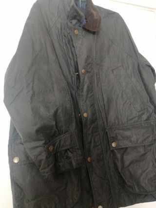 Parka azul de hombre. 