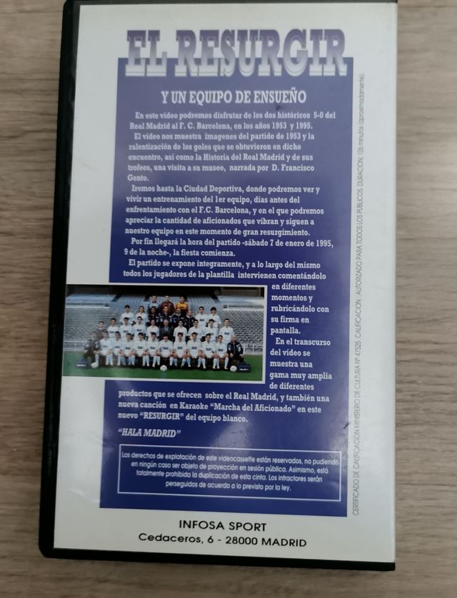 VHS Real Madrid El Resurgir 5-0