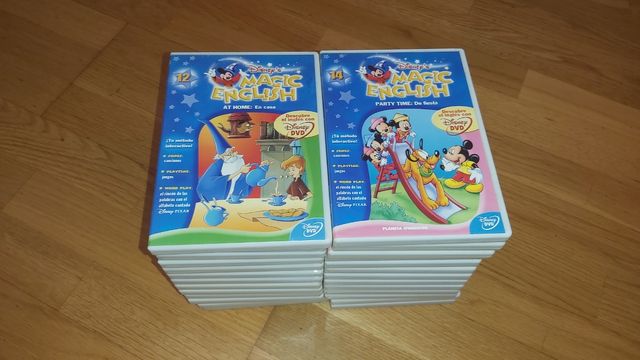 DISNEY MAGIC ENGLISH COLECCION 26 DVD.
