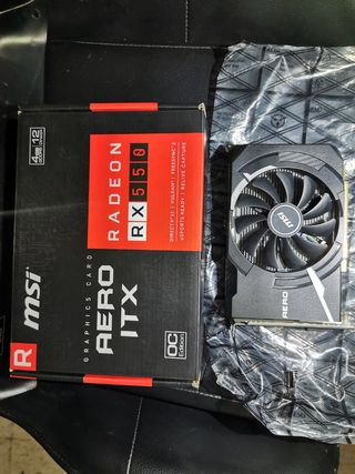 tarjeta gráfica msi rx550