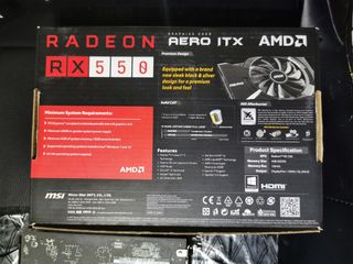 tarjeta gráfica msi rx550