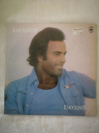 Disco LP vinilo Julio Iglesias "Emociones" 