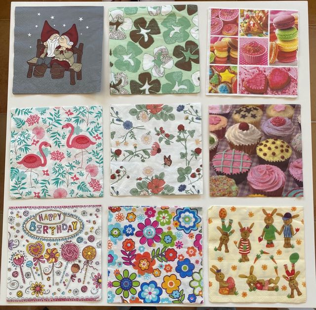 Servilletas decoupage manualidades