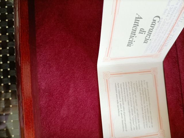 portagioie argento ed ebano Castellani