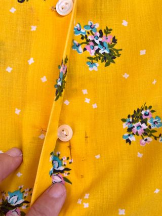 Conjunto mujer vintage cosido a mano