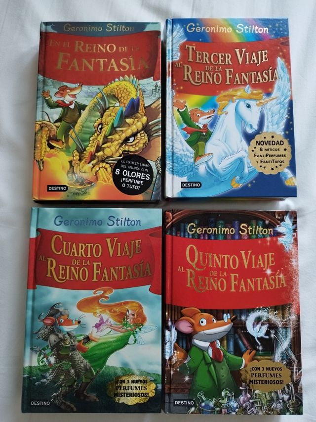 Libros Gerónimo Stilton.