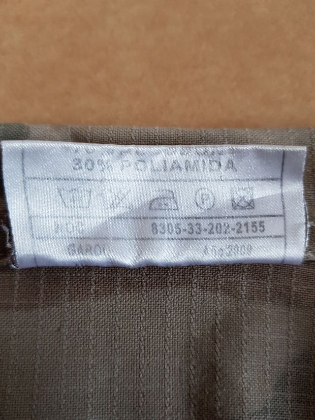 Chaqueta Armada Española Año 2009. Talla L 46