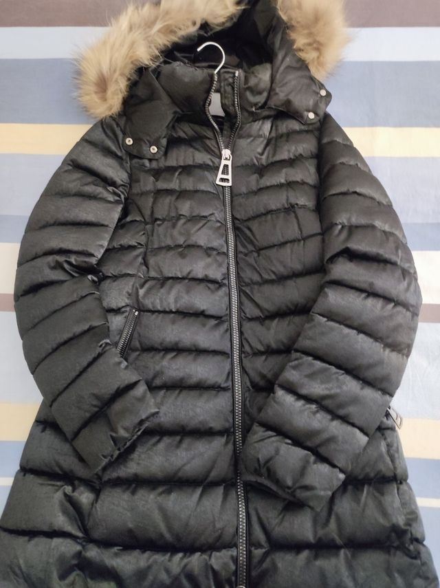 giaccone con cappello pelliccia