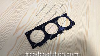 Colocar relojes en la debajo del clima BMW e46