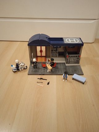 Maletín comisaría de policía de Playmobil