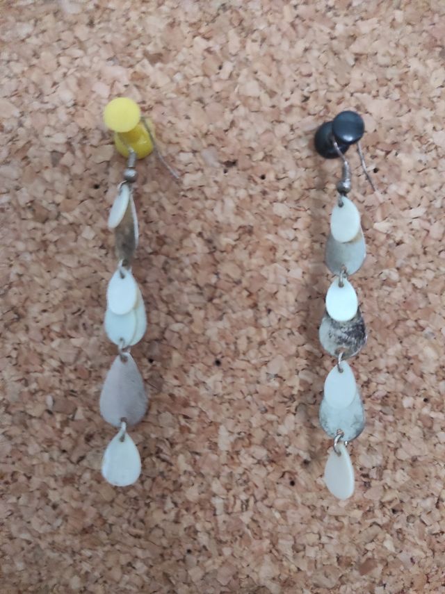Pendientes largos de mujer 