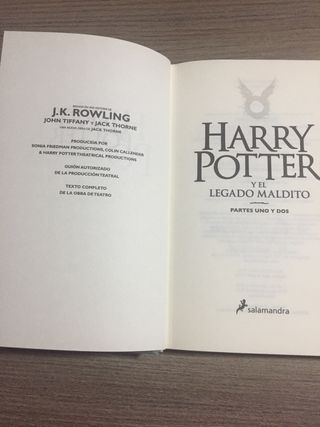 Harry Potter y el Legado Maldito