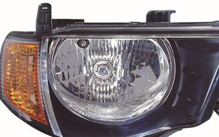 MITSUBISHI L200 2006 FARO DERECHO ELECTRICO PILOTO AMARILLO ( CABINA DOBLE )