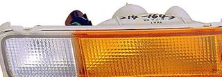 MITSU L200 1993 PILOTO AV FRONTAL DERECHO ( BLANCO-AMARILLO )