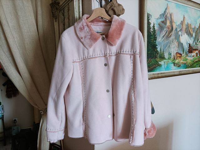 abrigo piel vuelta sintetico T 46