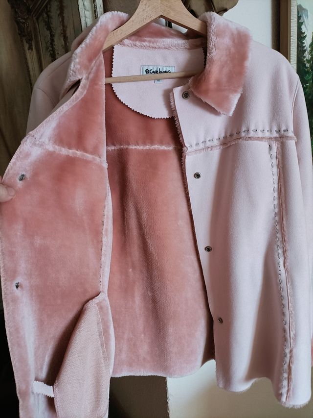 abrigo piel vuelta sintetico T 46