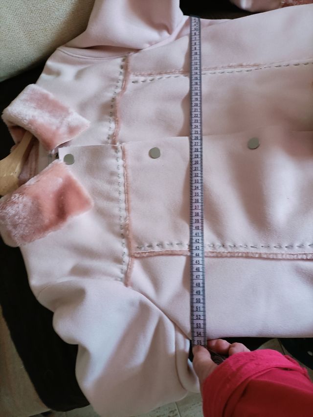 abrigo piel vuelta sintetico T 46