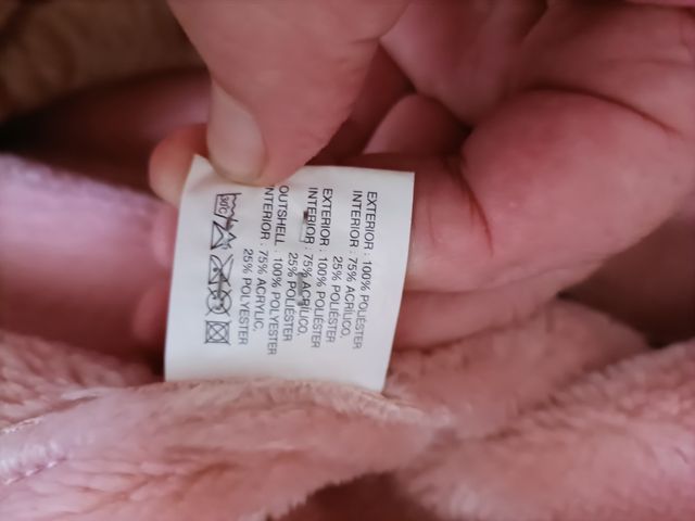 abrigo piel vuelta sintetico T 46