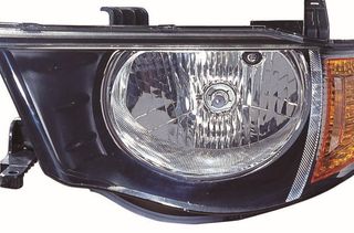 MITSUBISHI L200 2006 FARO IZQUIERDO ELECTRICO PILOTO AMARILLO (CABINA DOBLE )