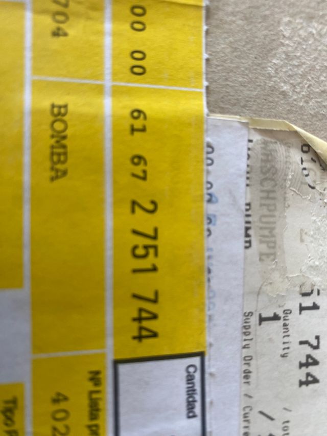 BOMBA LAVAFAROS BMW MINI R55 R56 R57 R58 R59