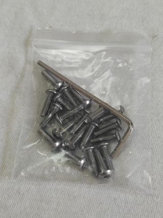 17 TORNILLOS TAPA BATERÍA XIAOMI PATÍNETE ELÉCTRIC
