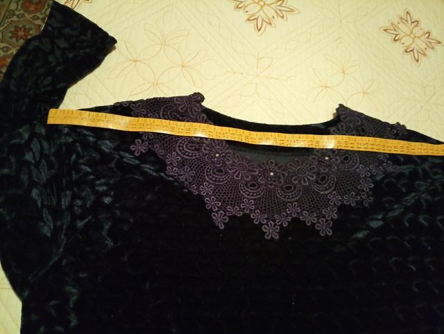 Blusón de terciopelo 