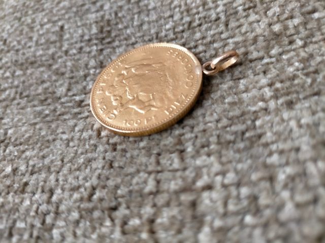 Moneda de ORO 20.71gr República de Chile 1960 