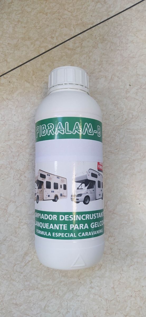 Limpiador de fibras autocaravana