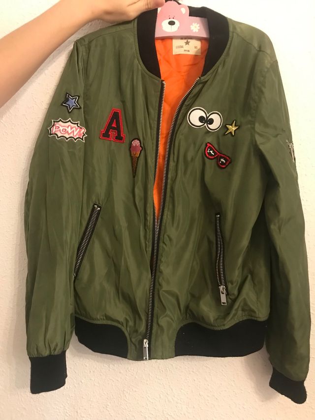 Chaquetón Niña talla 12/13 verde