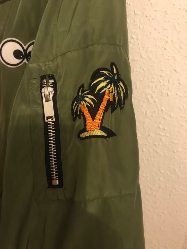 Chaquetón Niña talla 12/13 verde