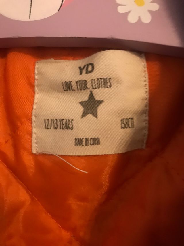 Chaquetón Niña talla 12/13 verde