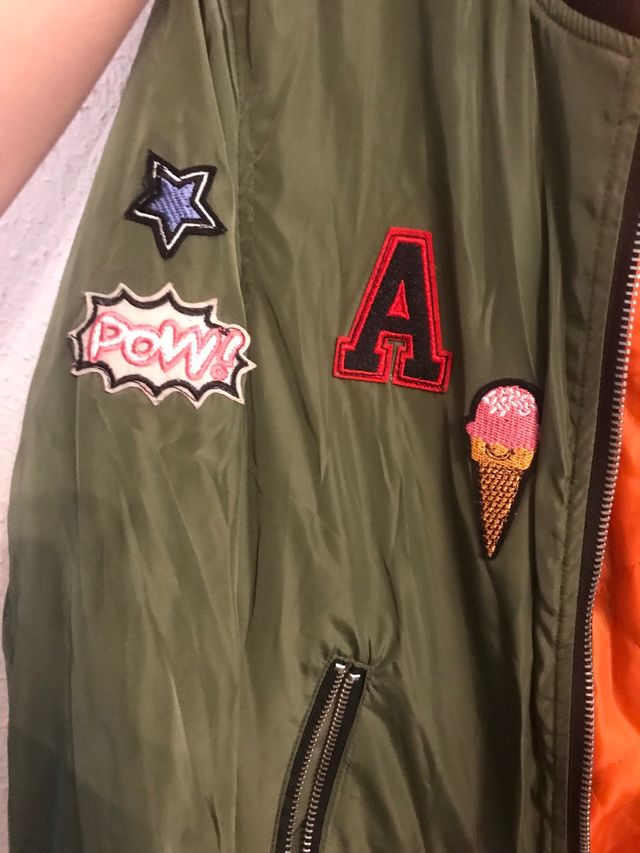 Chaquetón Niña talla 12/13 verde