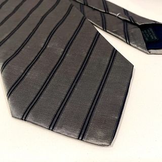 Corbata gris de seda Cortefiel 