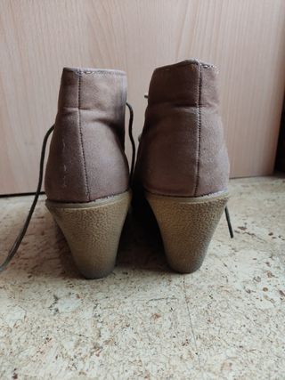 Botines de cuña Primark, talla 38