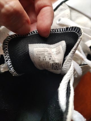 Converse blanca número 36 de segunda mano por 13 EUR en Valencia en WALLAPOP