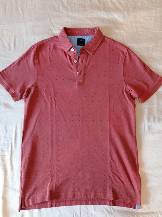 Polo Uomo Manica Corta Doppelganger tg M - Arancio