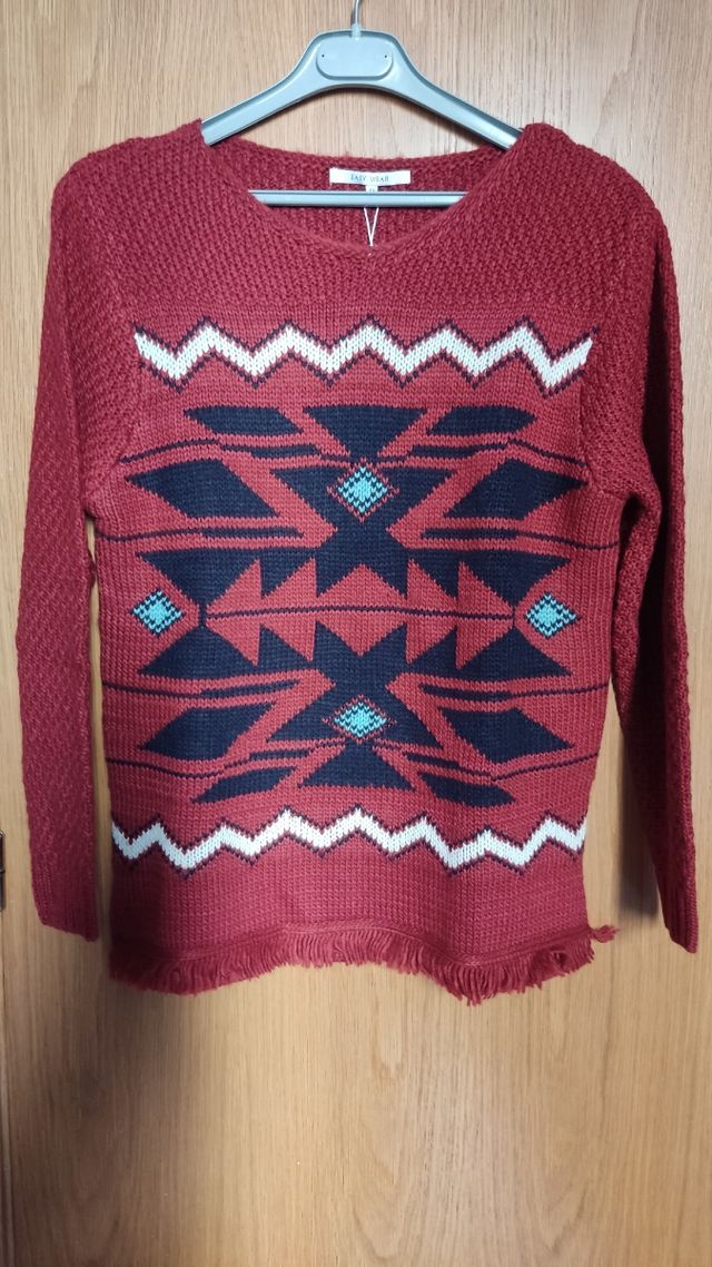 Suéter motivos étnicos de Easy Wear sin estrenar