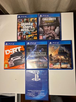Juegos ps4