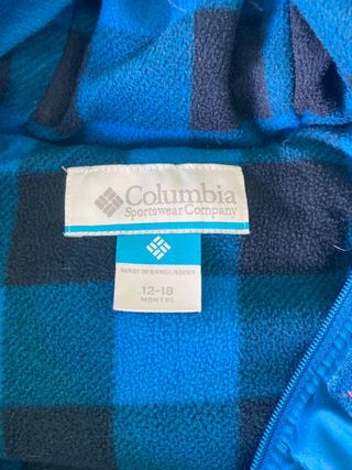 Buzo Columbia bebé 