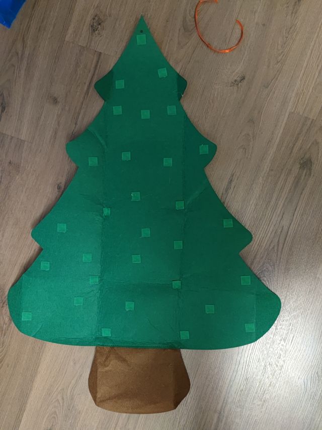árbol navidad fieltro