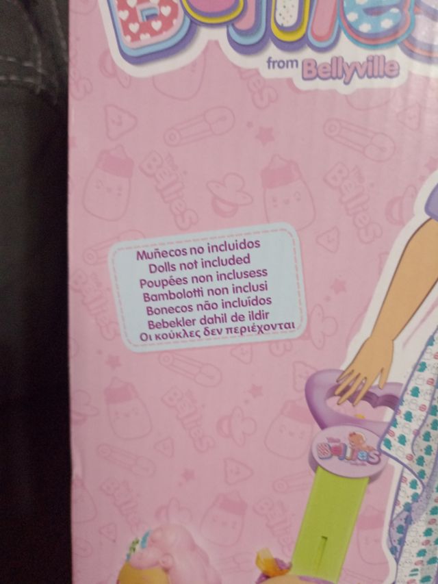 TROLLEI COASTER + MUÑECO BELLIE